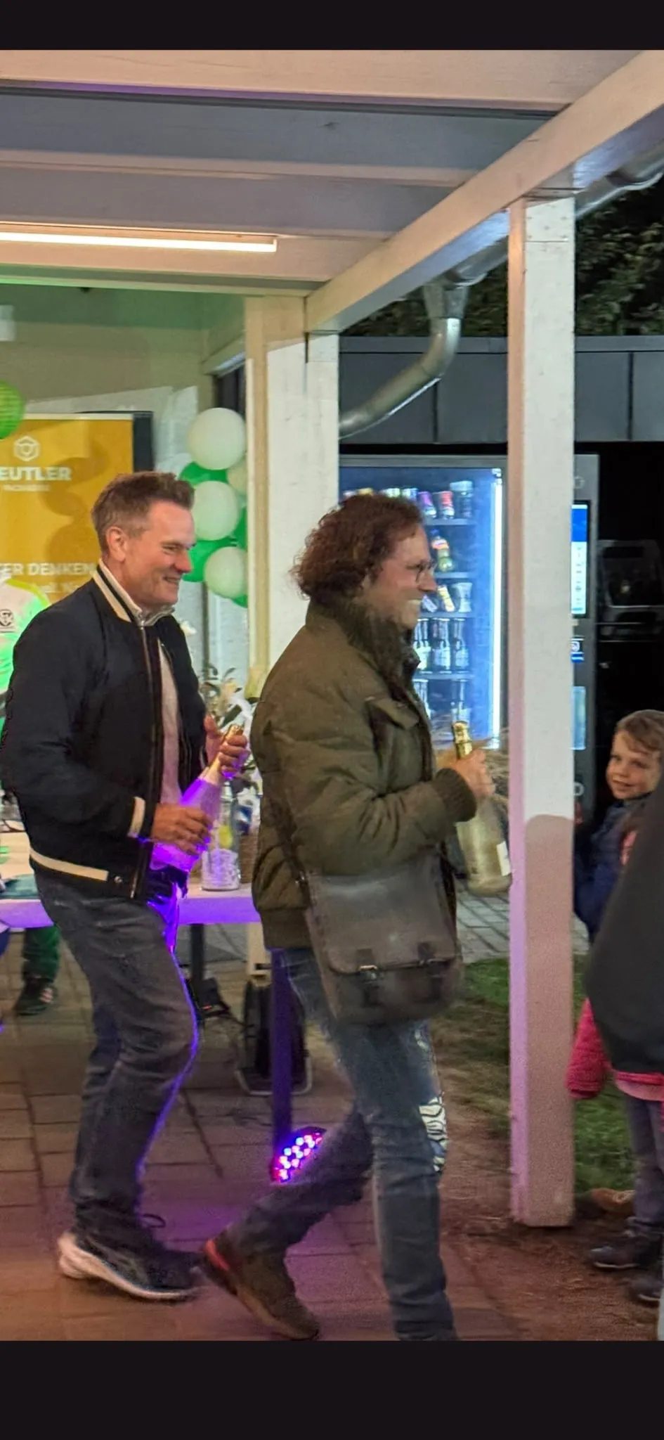 Oliver Negele und Georgios Martinis bei der Siegerehrung