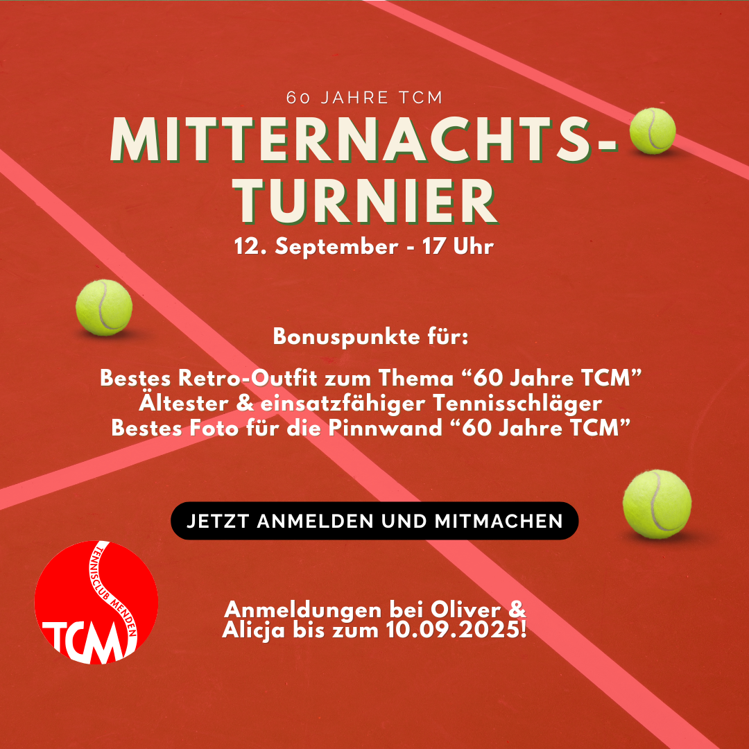 Mitternachtsturnier Plakat